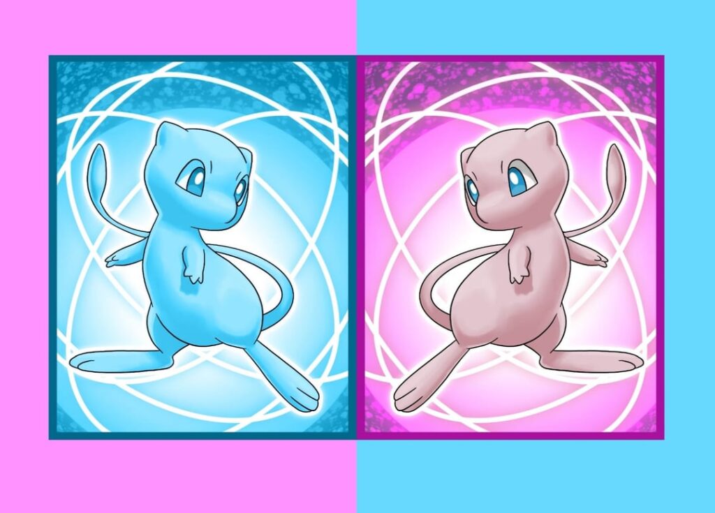 [OC] Mew and Mewblwo