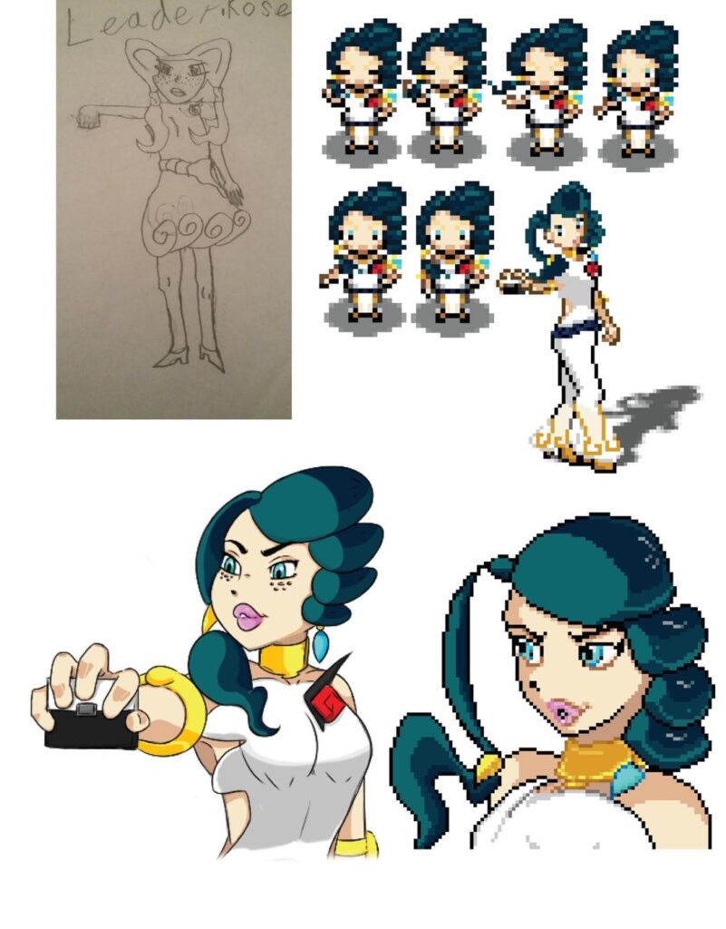 [OC] Pokémon Character Concepts (by me)