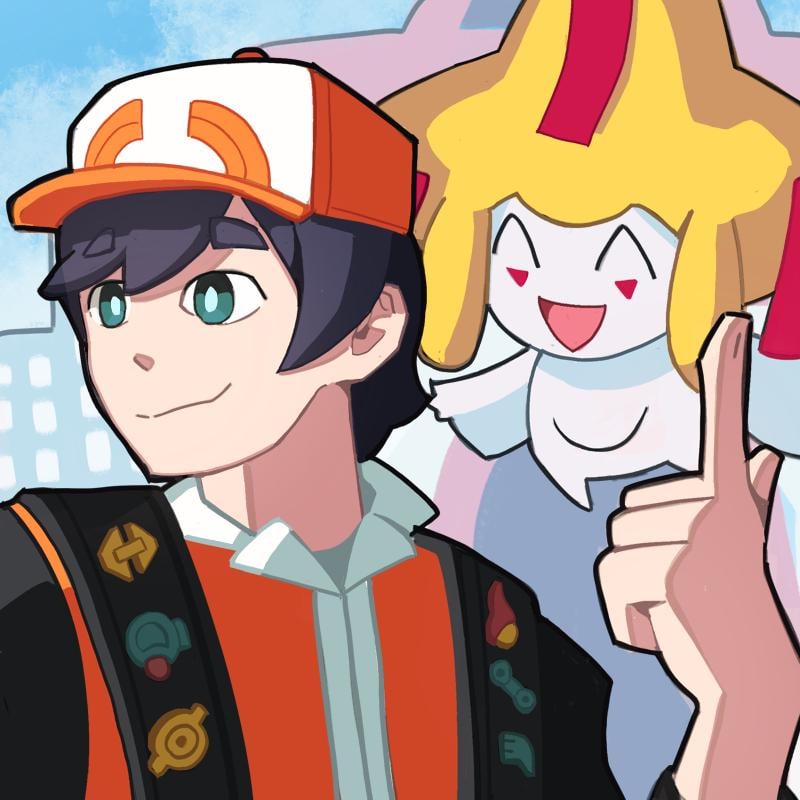 Icon i've done for a friend ! Never had noticed how cool the jirachi shiny looks. what do you guys think about it ?