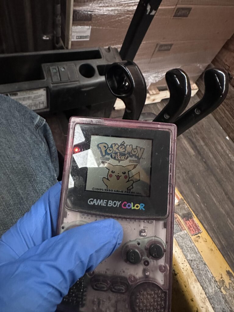 I’m forklift certified and becoming a Pokemon master!