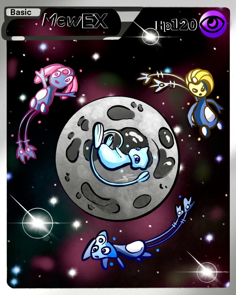 Drawing my own cards is fun