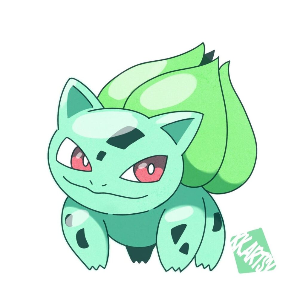 Bulbasaur and Ivysaur