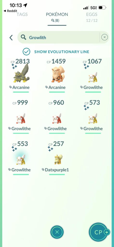 I think the shiny growliths like me…