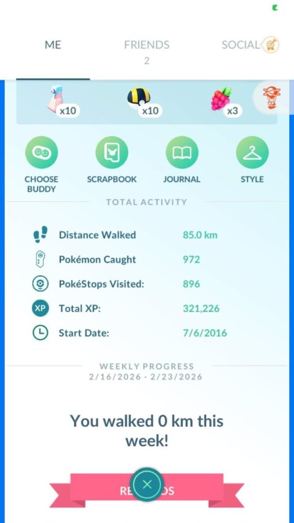 Randomly found my old account from first day of release back in 2016. Still have an egg incubating from 2016.