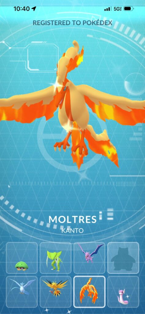Moltres Completes my Shiny Galar Bird Trio!