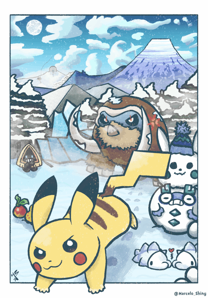 [OC]Somewhere near Mt. Coronet, Sinnoh❄️