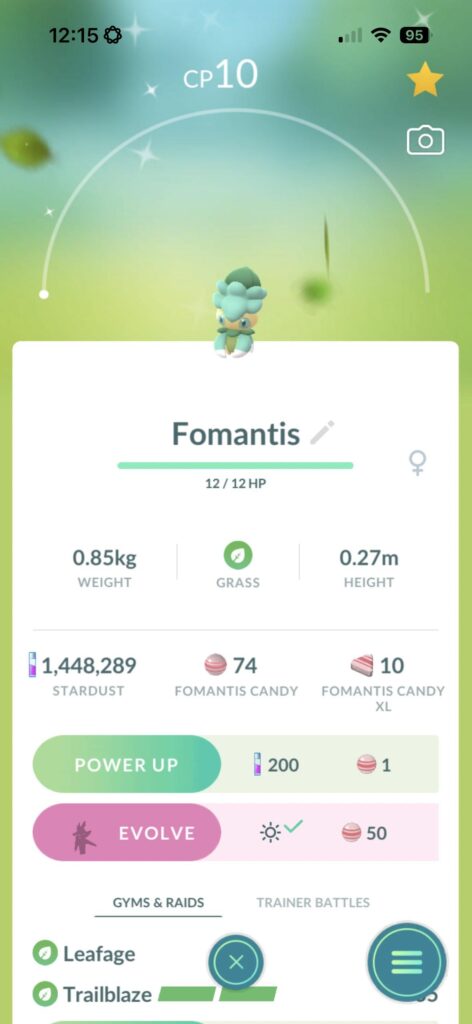 This makes my 337th shiny