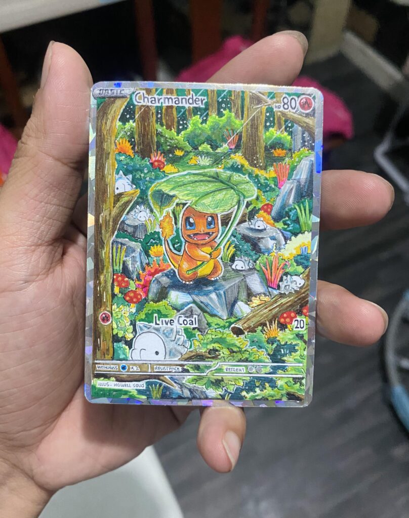 A Buddy asked me to draw Charmander and Snom