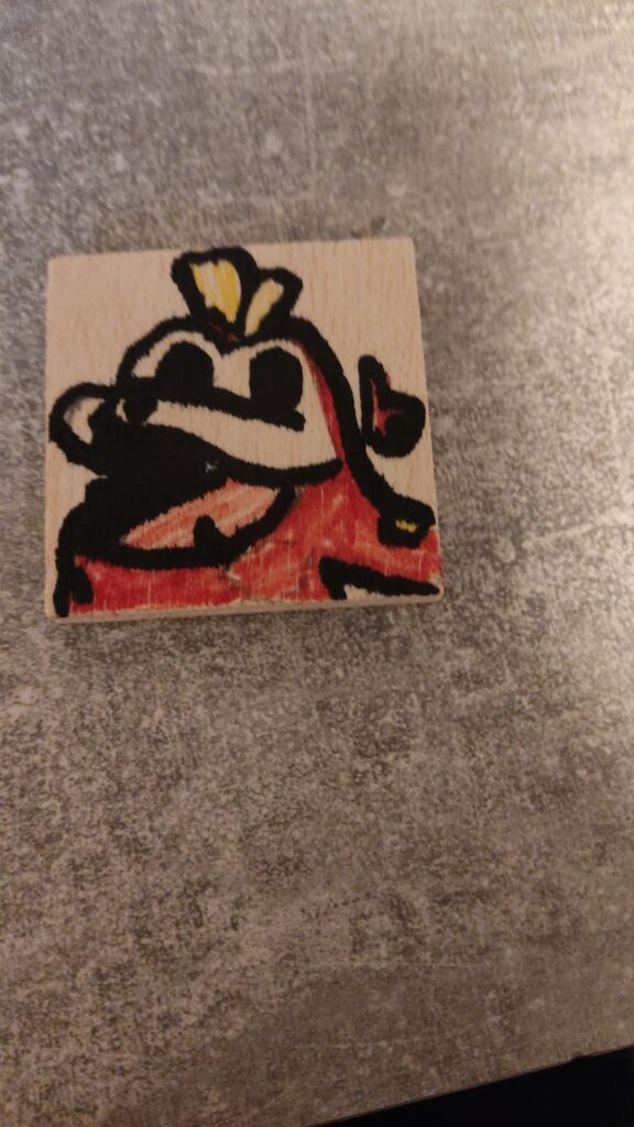 I wanted to draw fuecoco but I made creepy pasta coco instead.