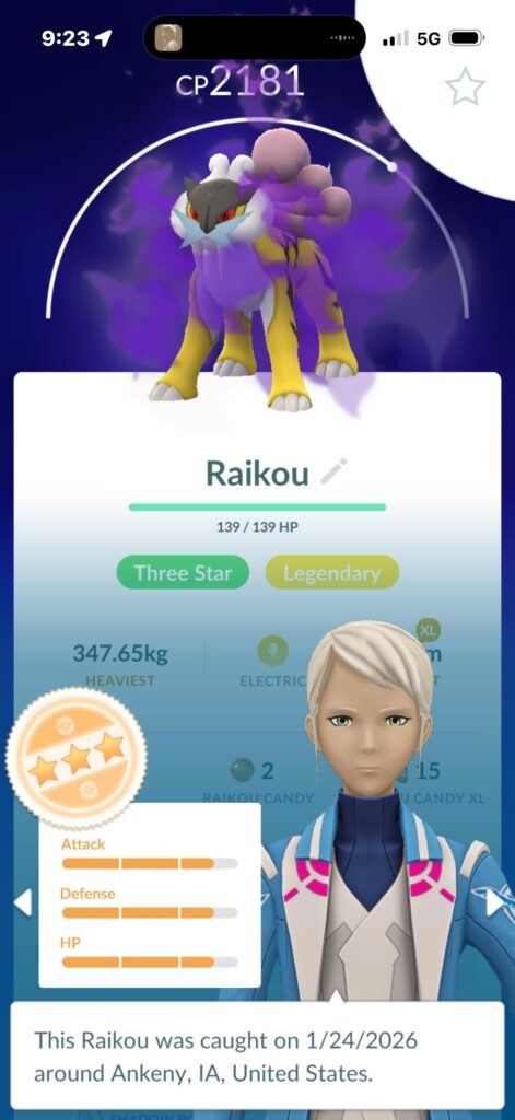 Do I purify my shadow Raikou?