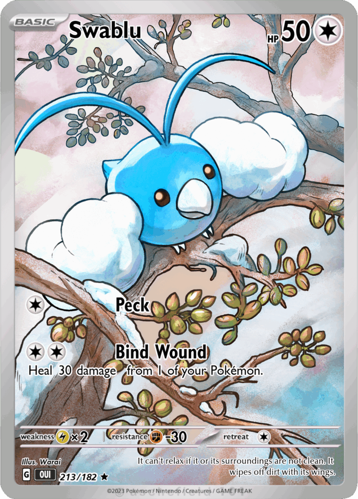 Swablu fake card