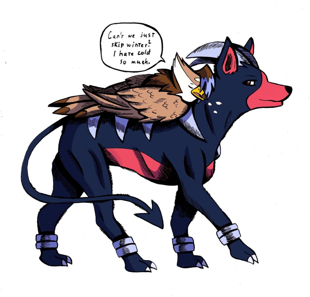 Nabis hating winter again