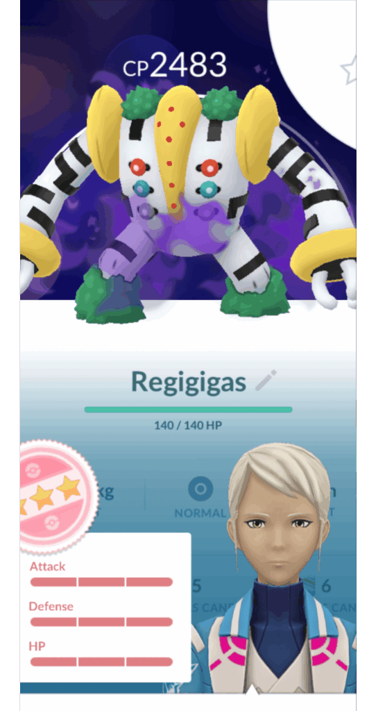 Got a shadow hundo regigigas on the first raid, is it a good idea to invest in it?