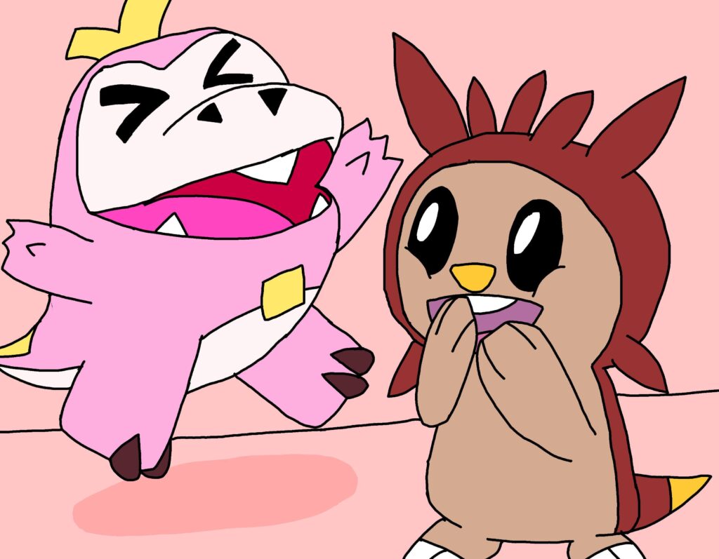 Drew my favorite shiny starters