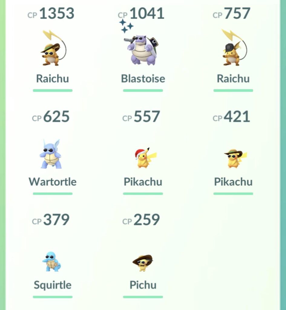 Old account recovered pokemon