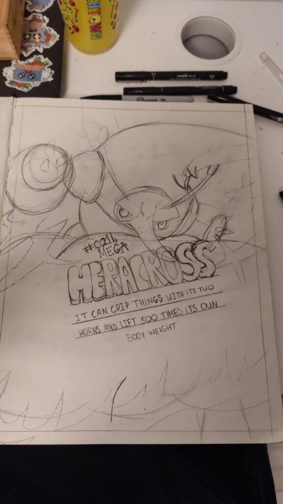 Not bad for not picking up a pencil in years also booo ai