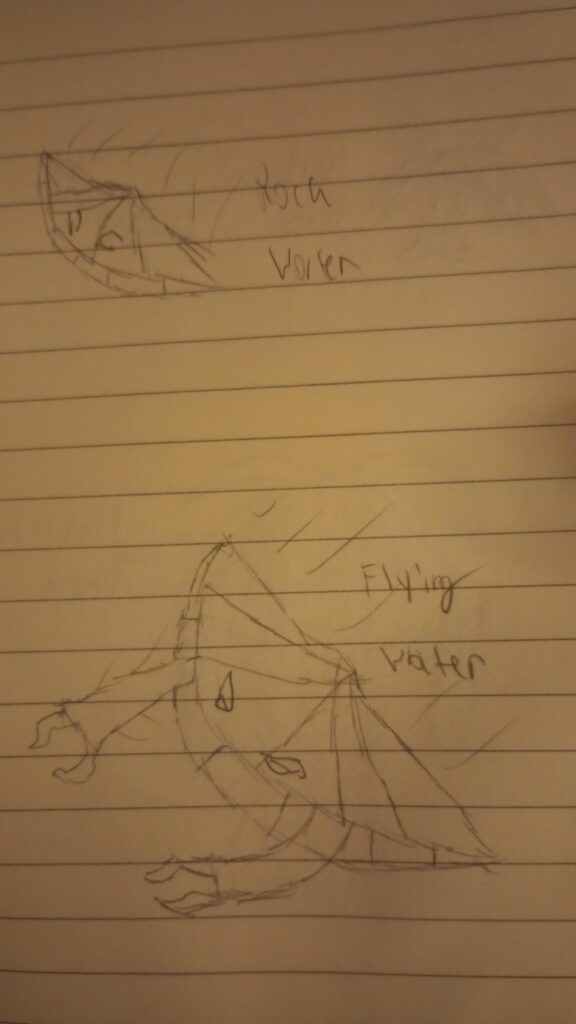 Please help me find a name for these Two Fakemon.