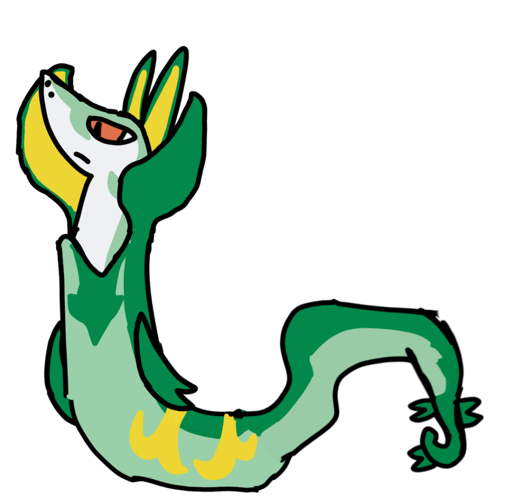 Drawed Serperior because I wanted to