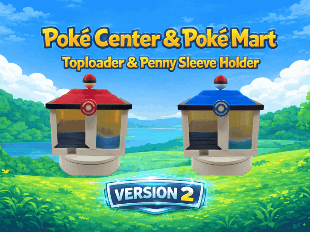 Version 2 of my penny sleeve and top loader holder