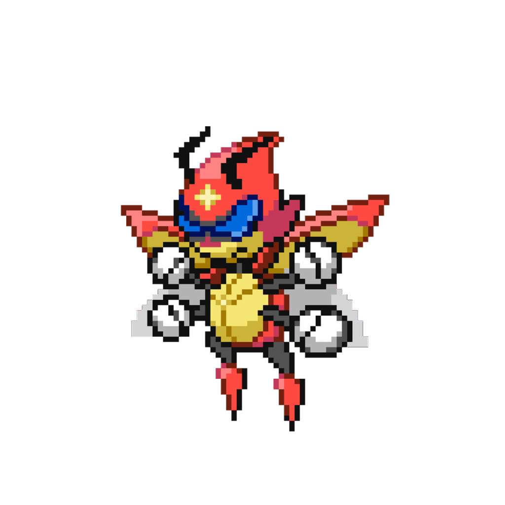 Made Mega Ledian, and the Bug E4 member for my Super Hero themed region