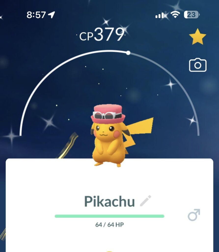 Is this specific Pikachu only available in the Tour Pass? Didn’t see it in any of the daily outfit pictures.
