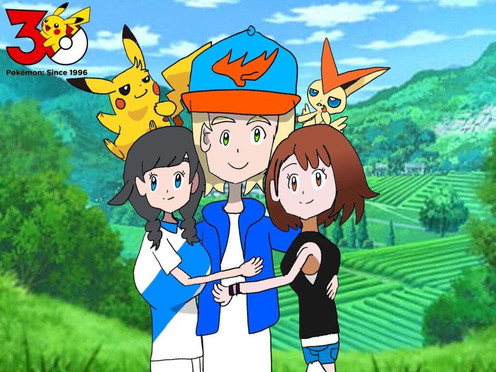 My OC David and his harem.