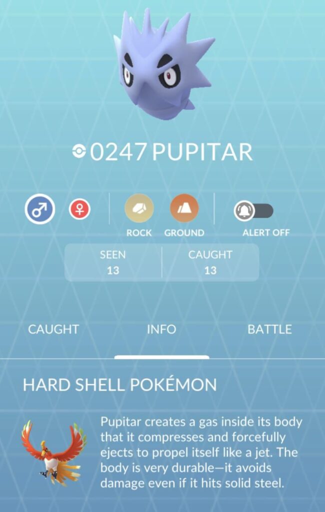 That’s a weird looking Pupitar…