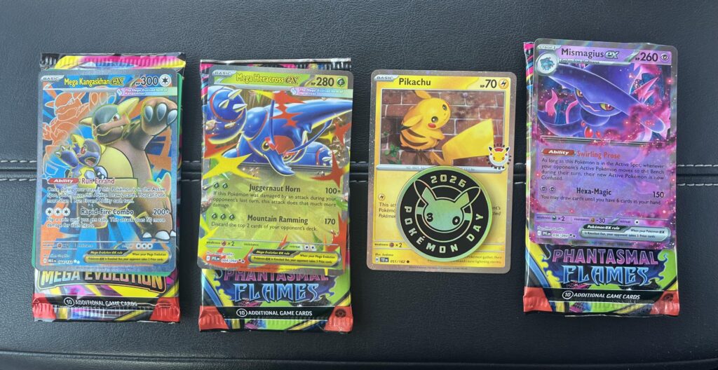 Opened one of those $20 Pokémon day things