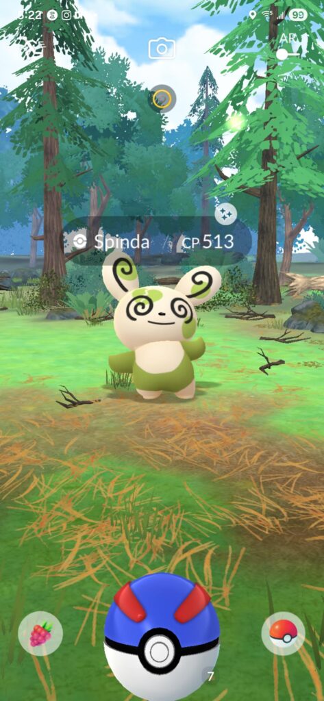Shiny spinda!!!