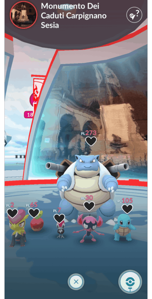 Blastoise taking his kid and friends on a trip