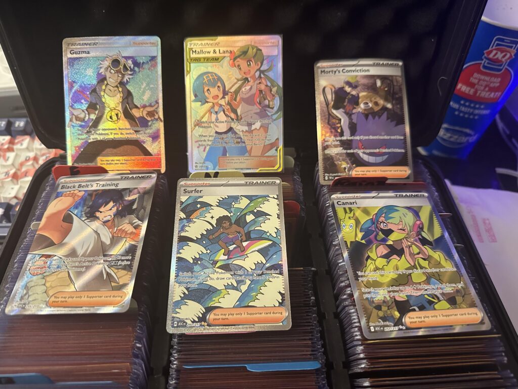 My trainer haul from my local card show