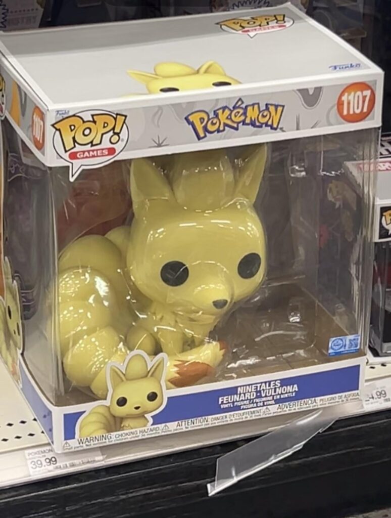 Didn’t know they made Ninetales this big