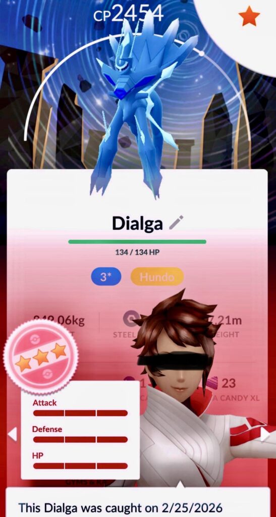 Guess That’s No More Dialga Raids for Me