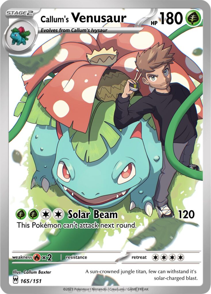 [OC] My recent hand drawn pokemon cards. I refuse to be shamed for my Venusaur obsession.