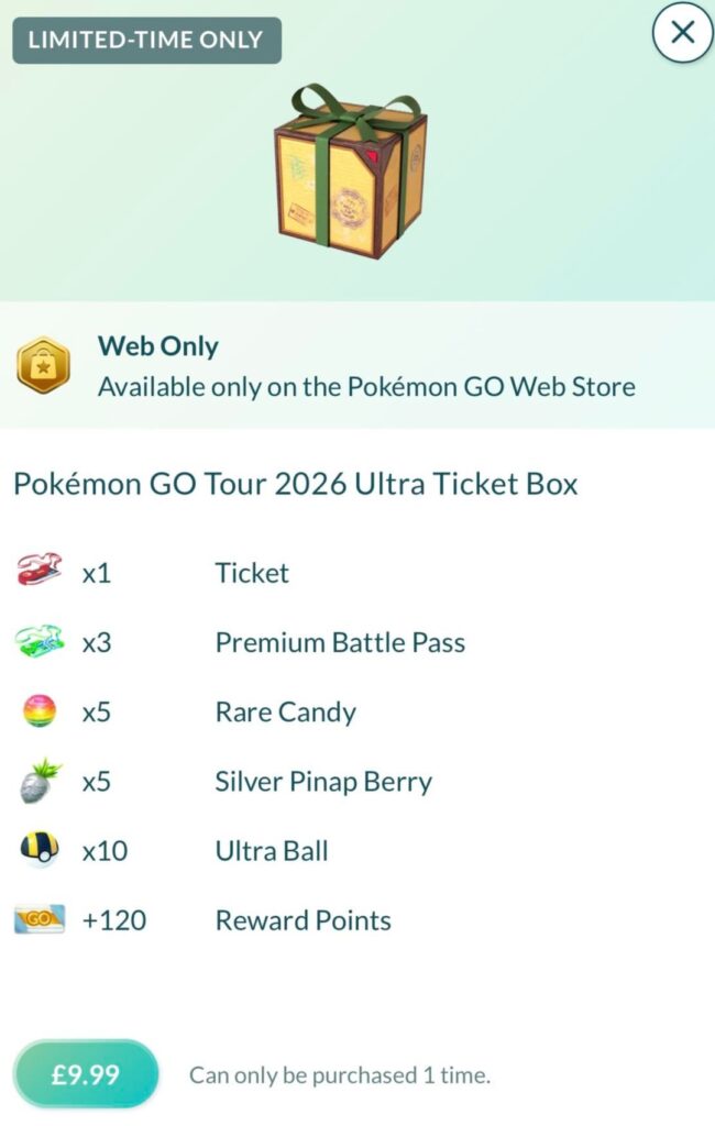 Go tour passes - what’s the difference?