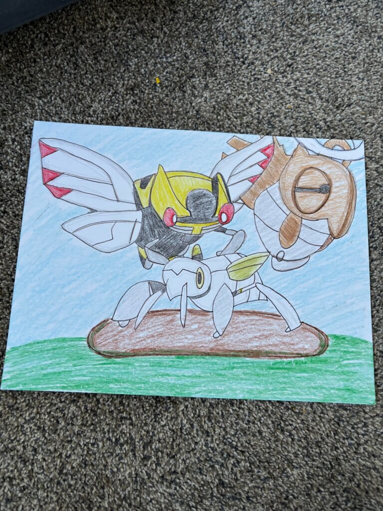 Two of my recent Pokemon drawings :)