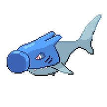 [iriria region] ok im back with the first not starter water line, i started with the final form and i thing thats the best way to view this line of water/steel sharks