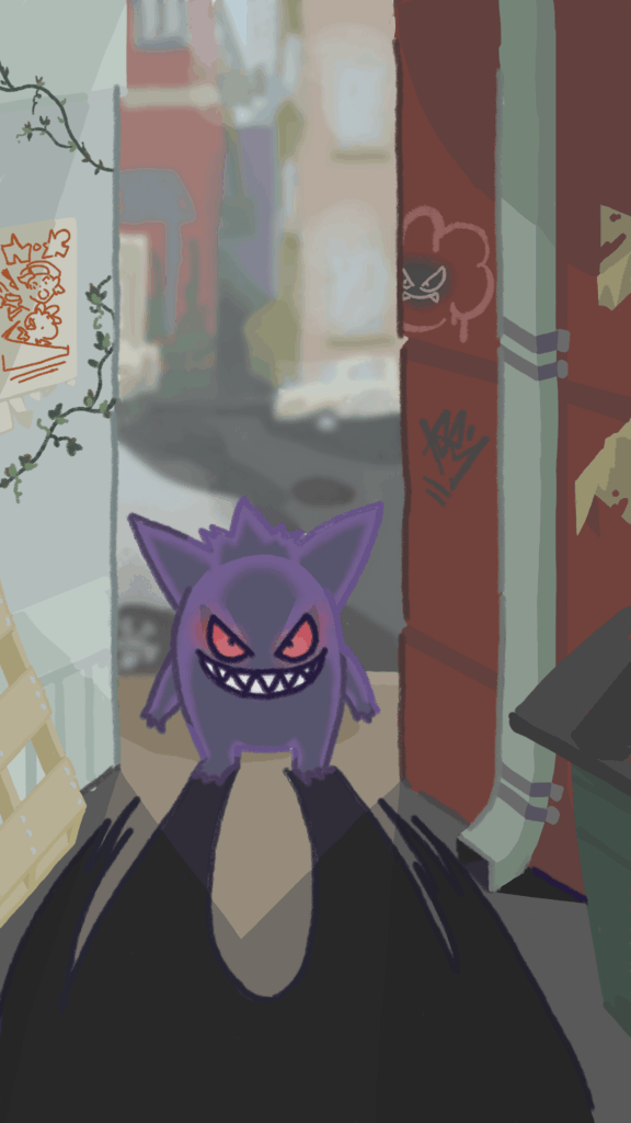 [OC] Cornered by Gengar