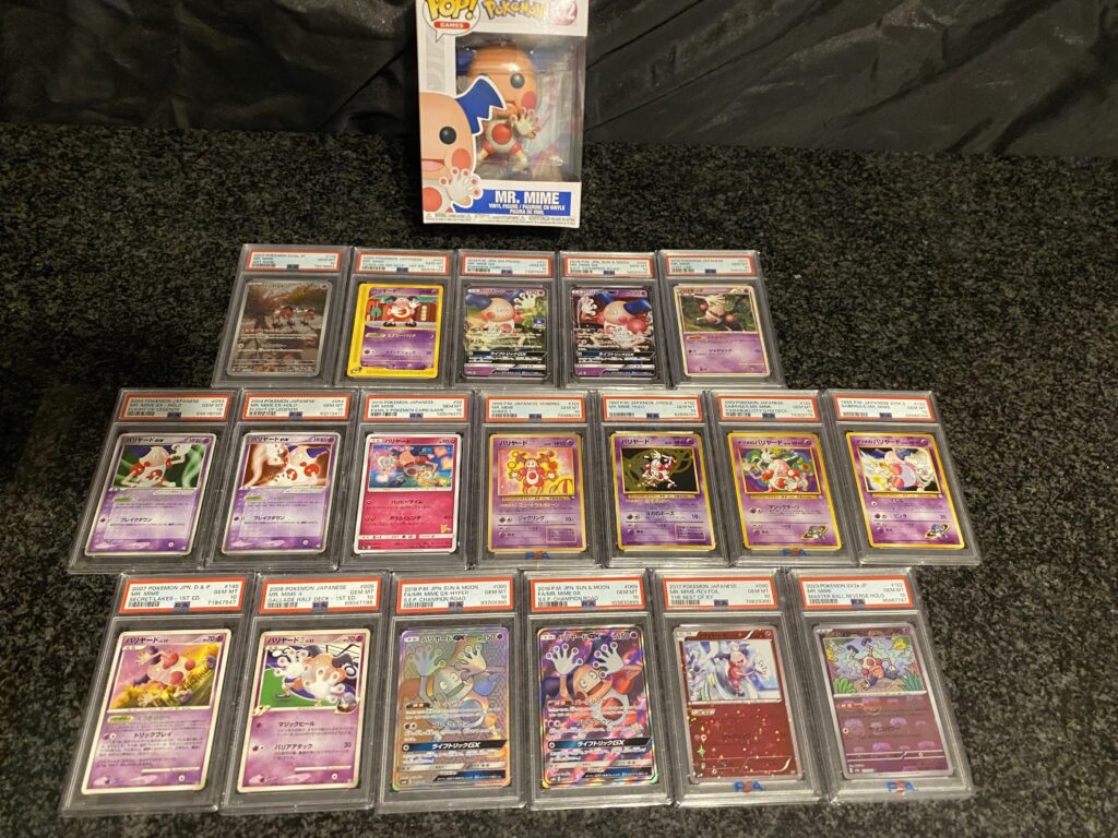 My Mr mime collection so far