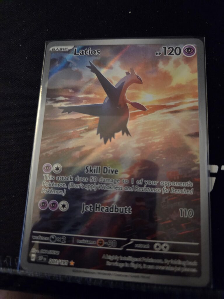 Pulled a latios