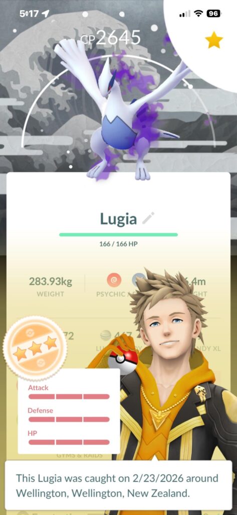 After over 7k grunts and countless shadow raids I finally caught my first shadow hundo!