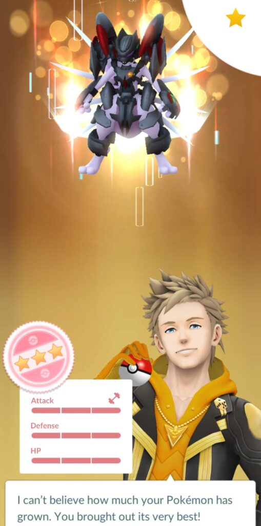 Welp. I’ve finally done it! Hundo armored Mewtwo!