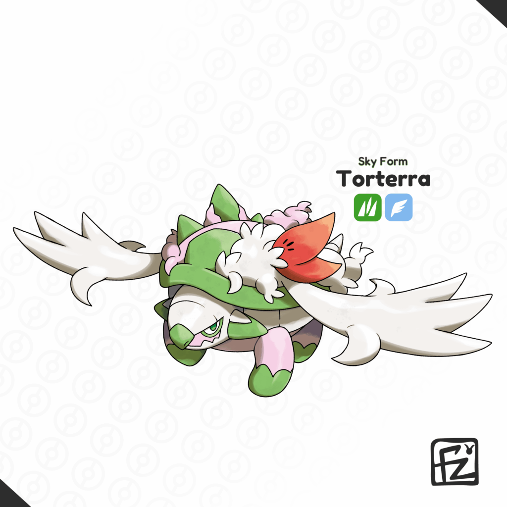Sky Form Torterra 🌸🍃