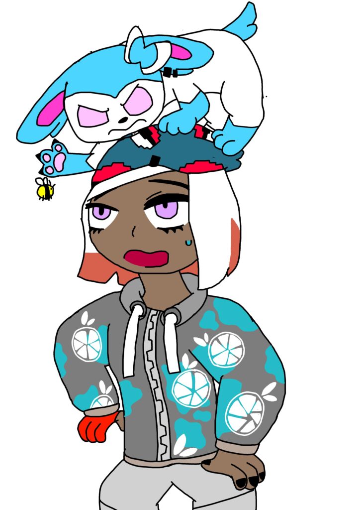 I drew one of my trainers again