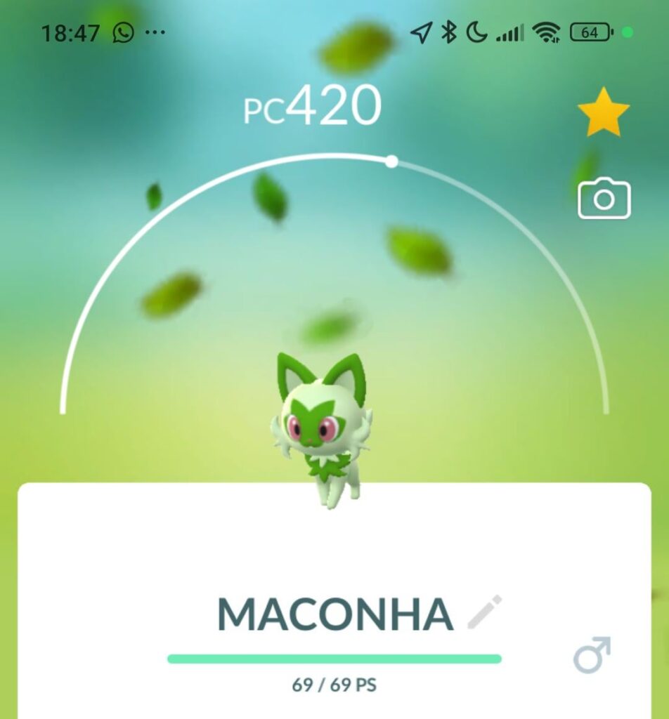 I caught the perfect Sprigatito