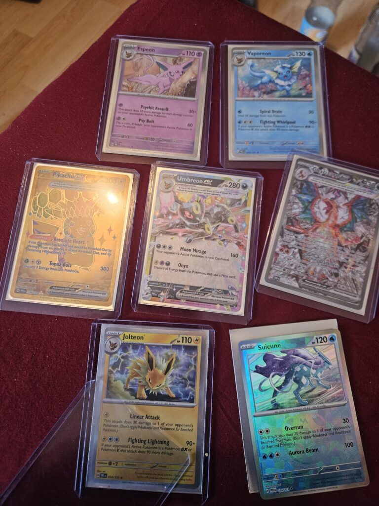 Best luck to me, 8 packs in