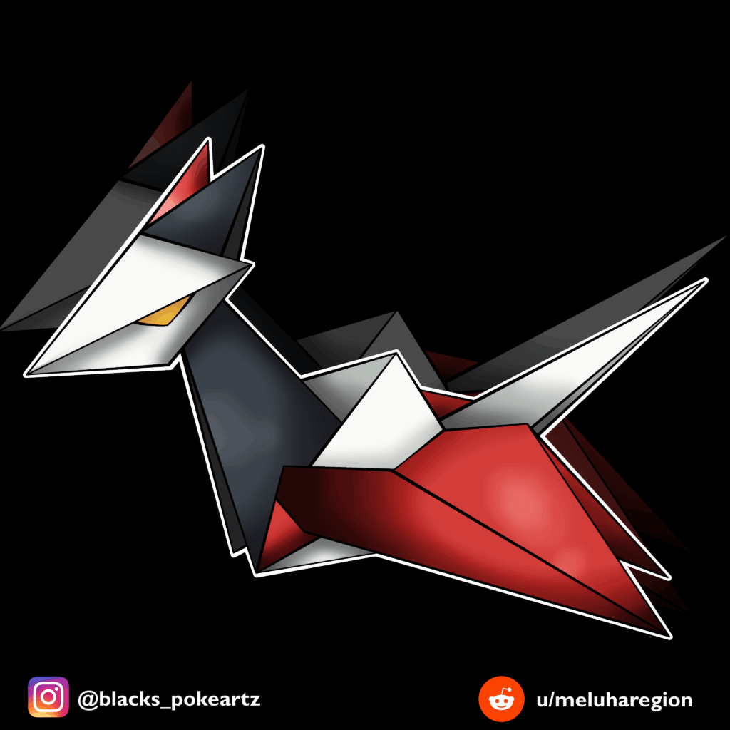 Throwback to one of the favourite regional fakemons I've designed. (OC)