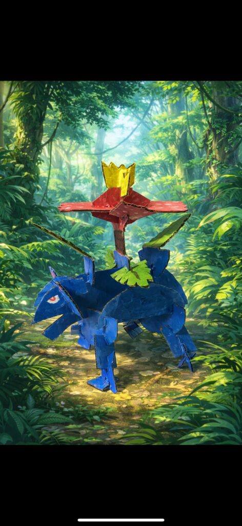 Cardboard Venusaur