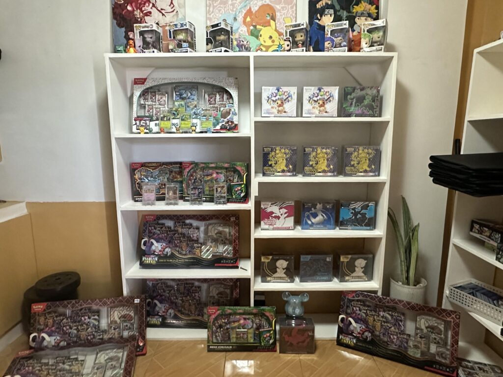 Sharing my growing sealed collection! Started with a random purchase of Shrouded Fable ETB last December 2025! My goal is to collect at least 5 copies of each ETB!