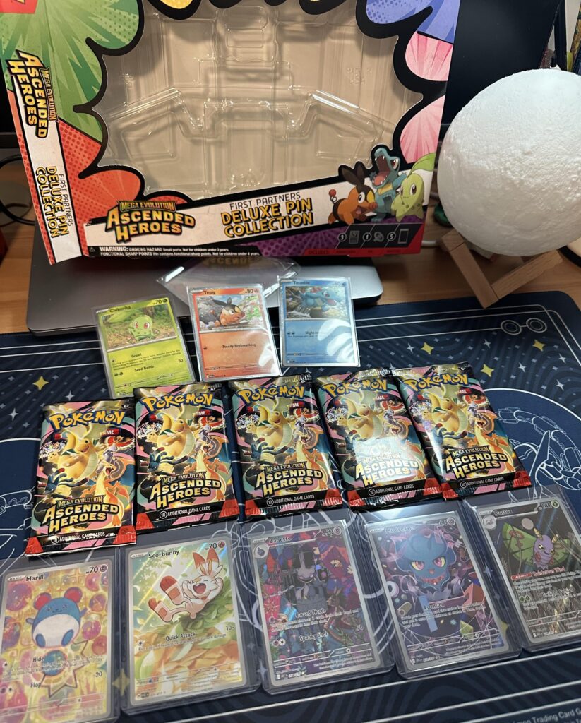 I pulled 5 IRs in a single Ascended Heroes collection box!